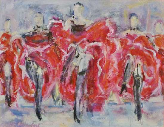 Can Can Dancers