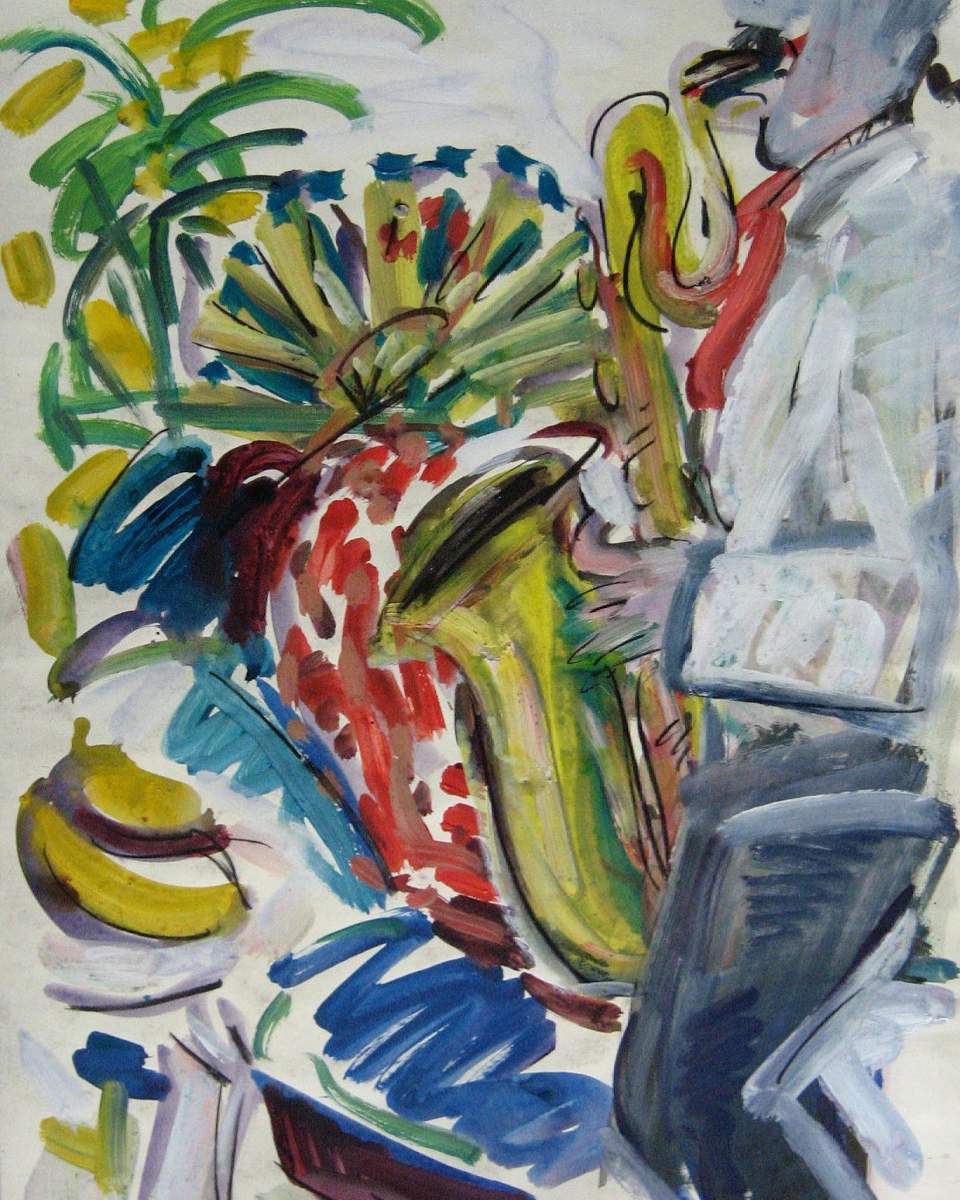 The Saxophone Player
