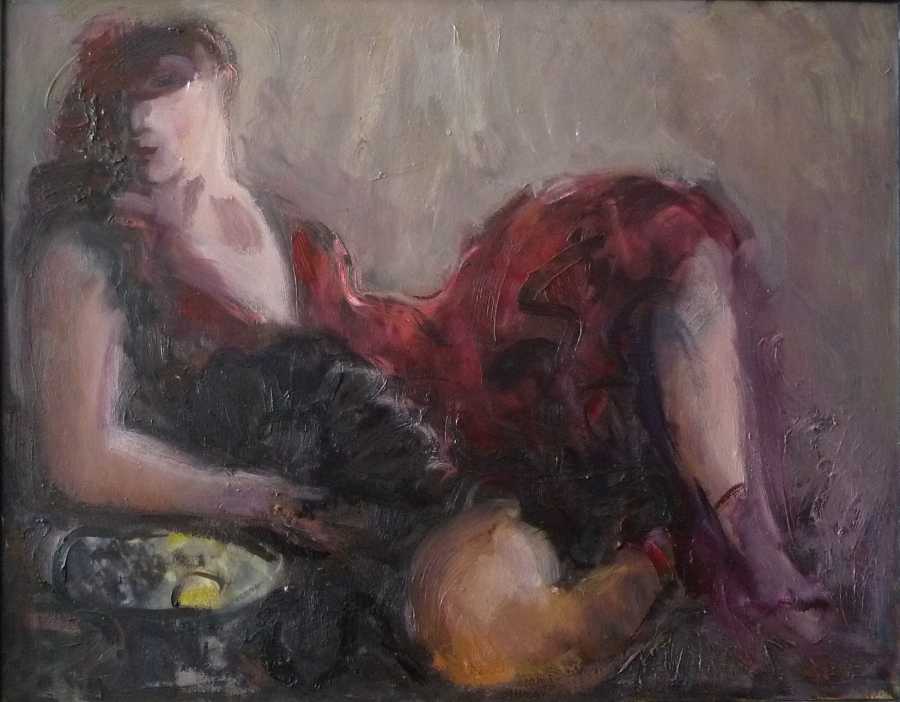 Woman Dancer with Fan