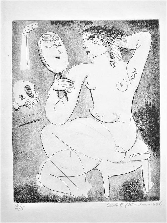 Woman with Mirror